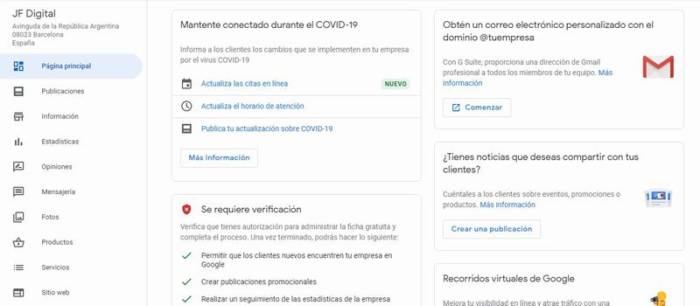 Google My Business ¿qué es y cómo crear tu ficha de empresa?