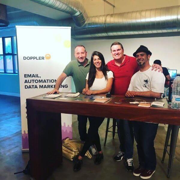Stand Doppler Meetup Webescuela
