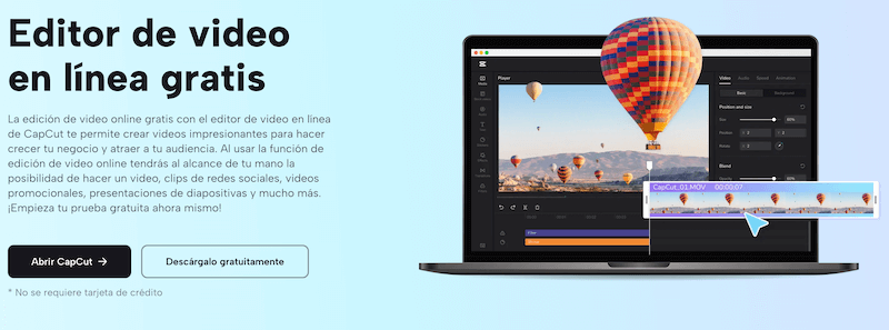 CapCut: programas para editar videos