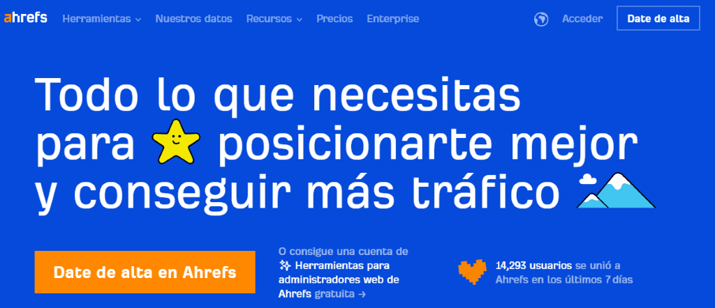 Ahrefs herramienta posicionamiento de pago