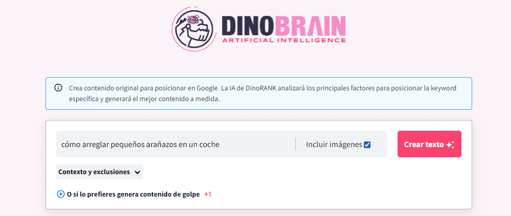 Captura de DinoBRAIN, la inteligencia artificial del DinoRANK